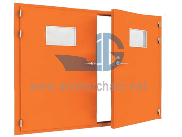 Porta basculante corta-fogo A60