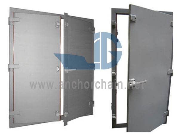 Porta blindada de alumínio EMI