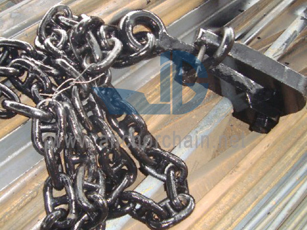 Conjunto de rolha de deslizamento Blake para corrente de âncora de navio