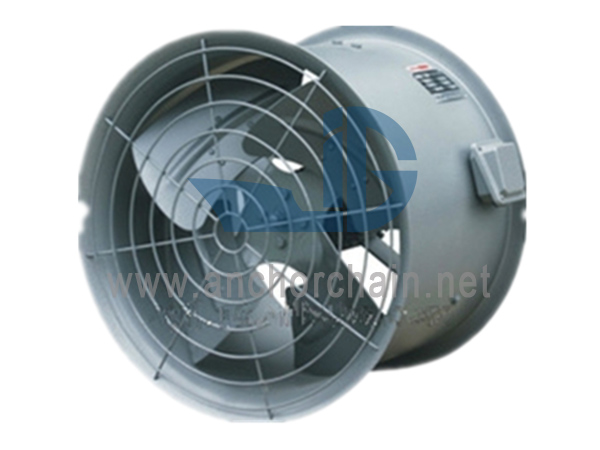 Ventilador de fluxo axial à prova de explosão de baixo ruído DZ