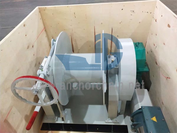 Guincho de Amarração Elétrico de Tambor Único
