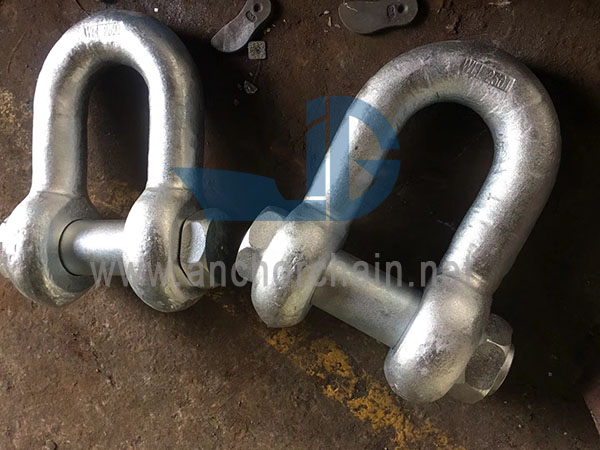 Manilha de Corrente G2150 com Pino de Parafuso de Segurança