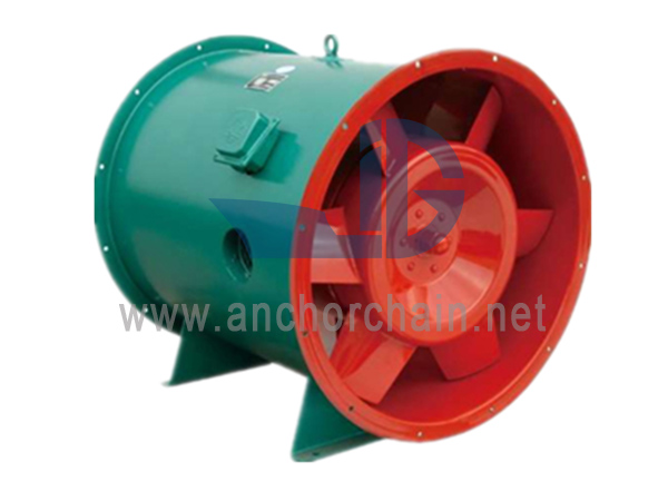 Ventilador de exaustão de fumaça de fluxo axial HTF
