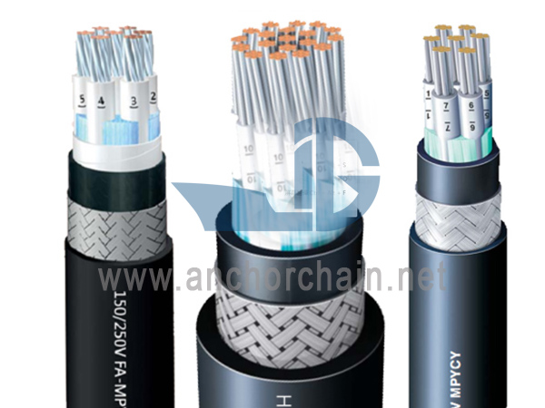 JIS C 3410 Cabo de controle marítimo retardante de chama 250V