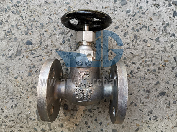 JIS F 7410 SCS16 Válvulas de Retenção Aparafusadas em Aço Inoxidável