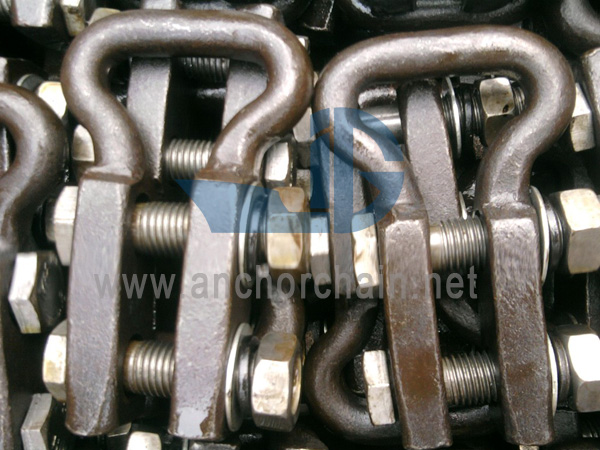 Conector de elo de corrente tipo manilha de içamento de mineração