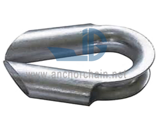 Dedal de cabo de aço com tubo de aço inoxidável