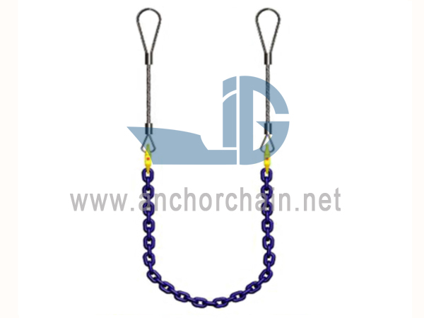Eslinga de Corrente de Elevação de Placa de Aço