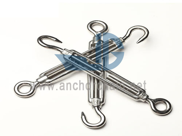 Olhal de gancho tipo armação do tensor SS304 OU SS316