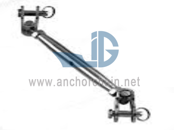 Tubo tensor com porca (mandíbula giratória), SS304 OU SS316